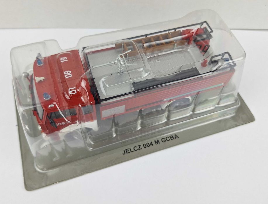 Model 1:43 JELCZ 004 M GCBA straż Kultowe Ciężarówki z epoki PRL