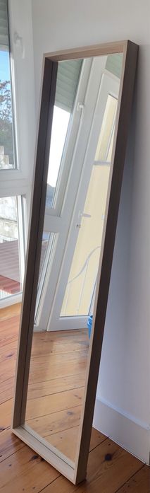 Espelho IKEA NISSEDAL carvalho c/velatura branca