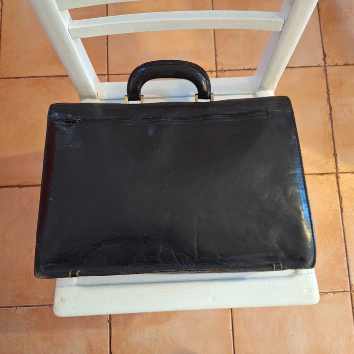 Pasta/mala executivo couro