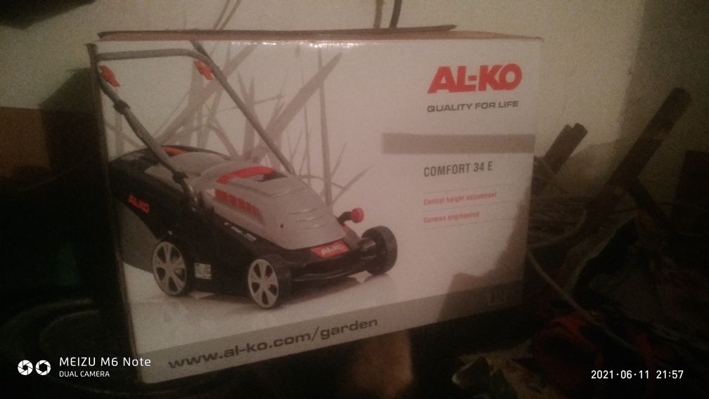 ГАЗОНОКОСИЛКА которая не подведёт Al-ko 34E Comfort