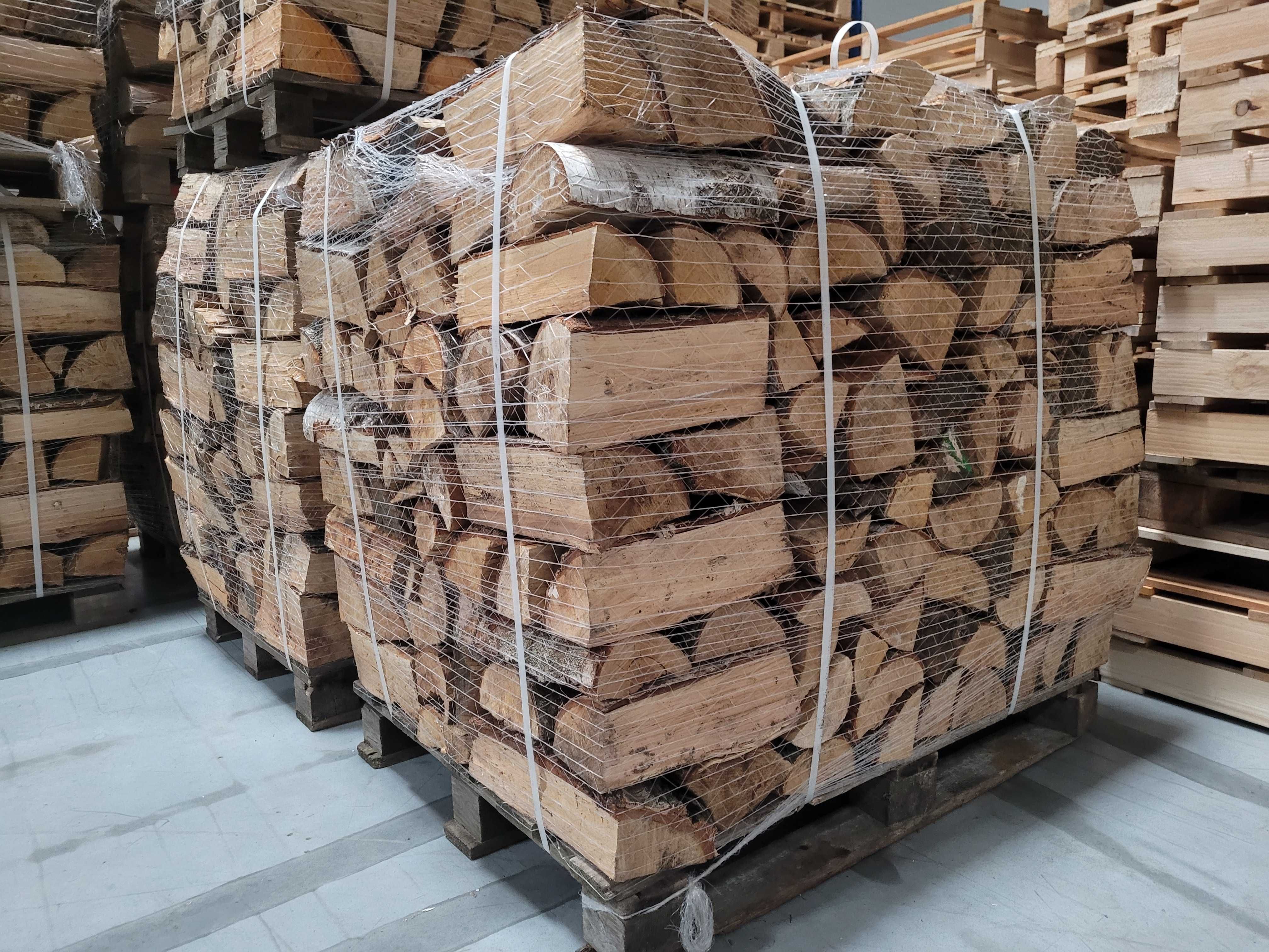 Drewno opałowe, kominkowe sucha BRZOZA Łódź - dostawa w cenie
