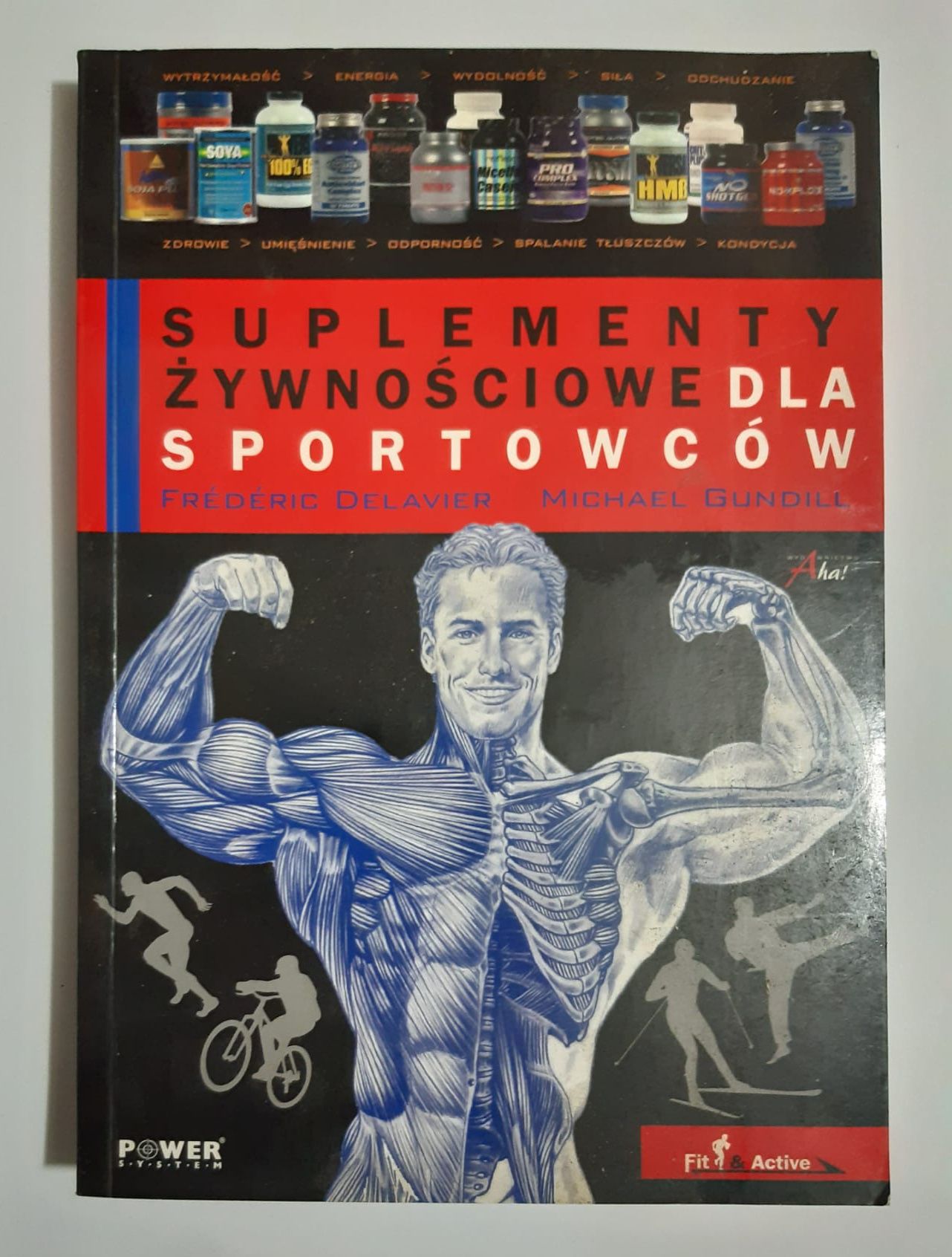 Suplementy żywnościowe dla sportowców Delavier Gundill G329