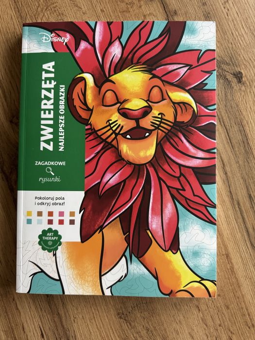 Kolorowanka antystresowa Disney "Zwierzęta"