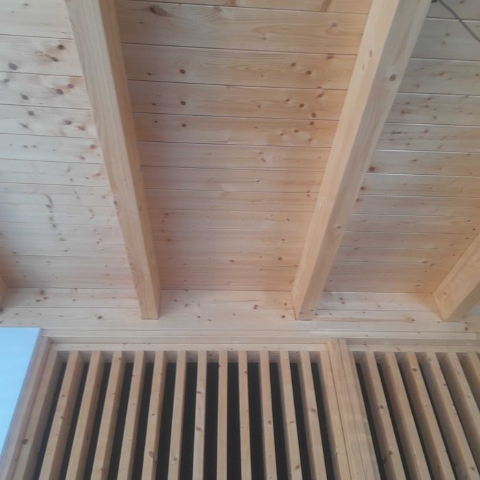 Podbitka szalówka z drewna profil FAZA