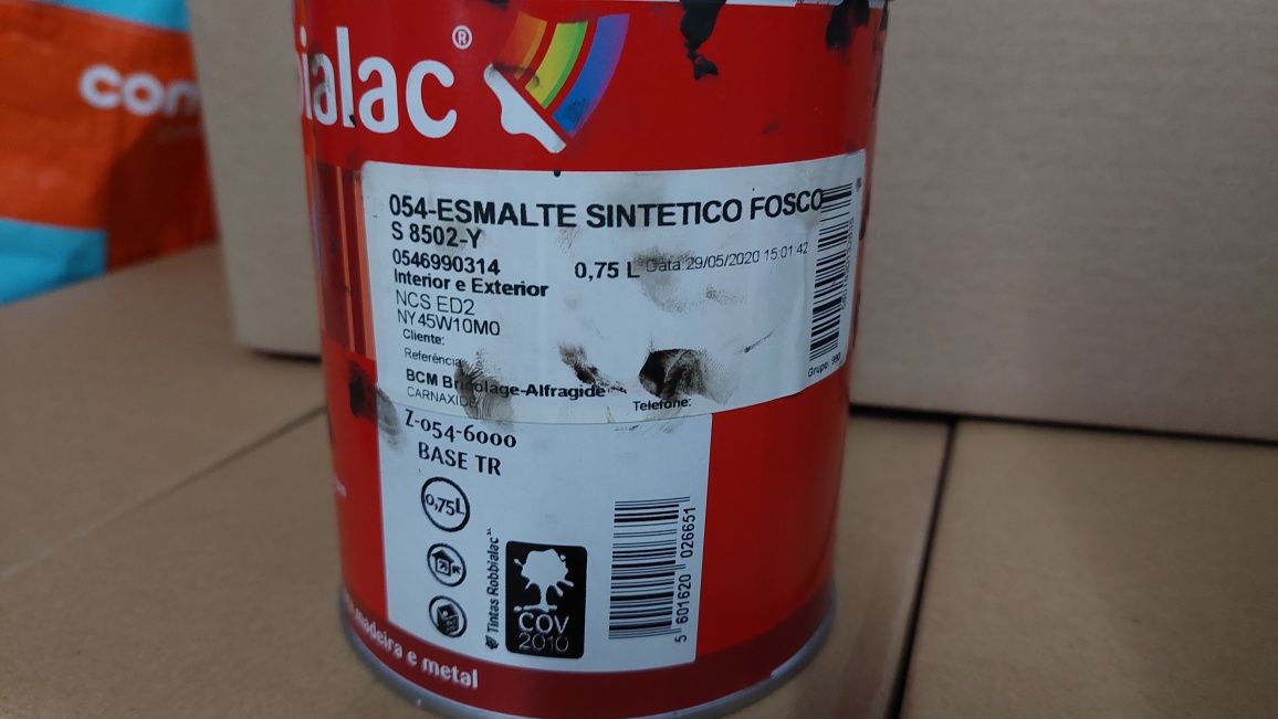 Tinta Robialac para madeira - wengué - 0,50LTs