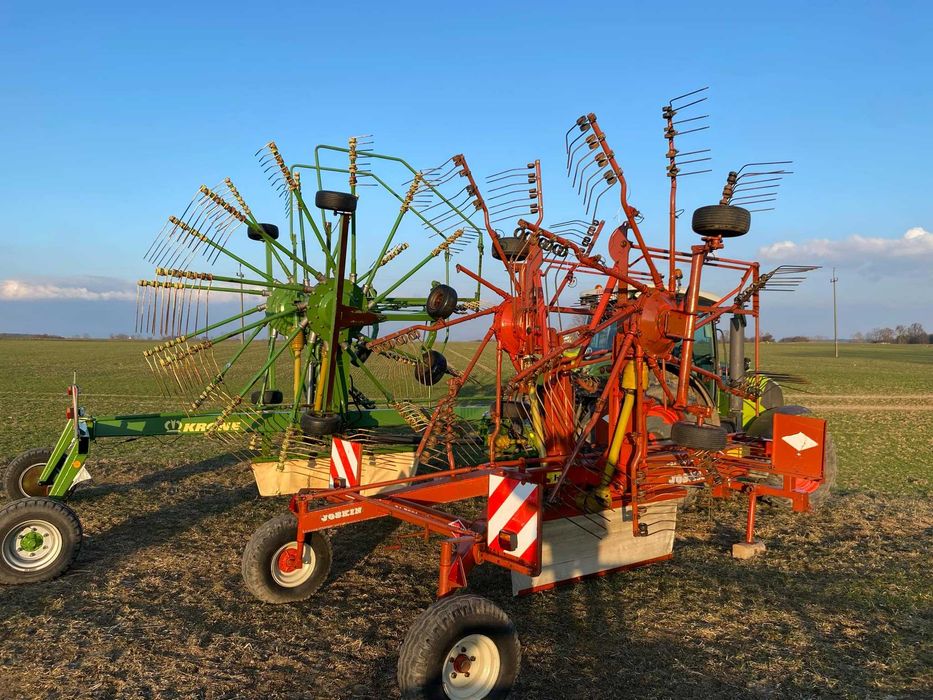 kuhn 7301zgrabiarka dwugwiazdowa/dwukaruzel grabi do środka\gwarancja/