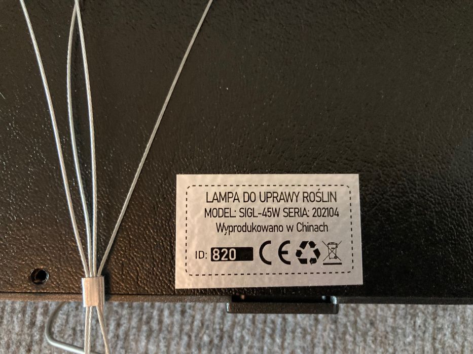 Lampa LED do wzrostu i uprawy roślin 45W 225D