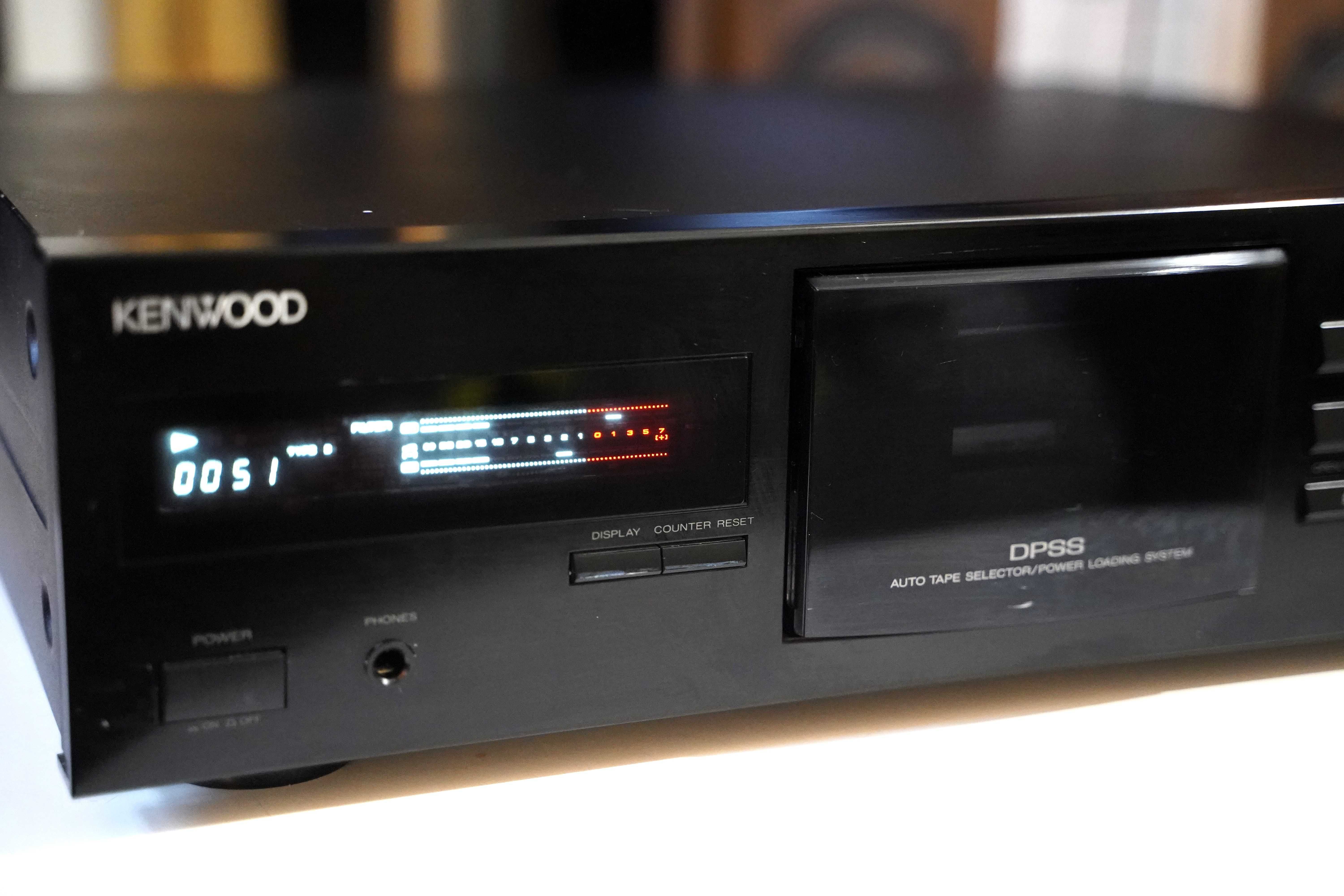 Magnetofon stereo deck KENWOOD KX 3080-piękny model