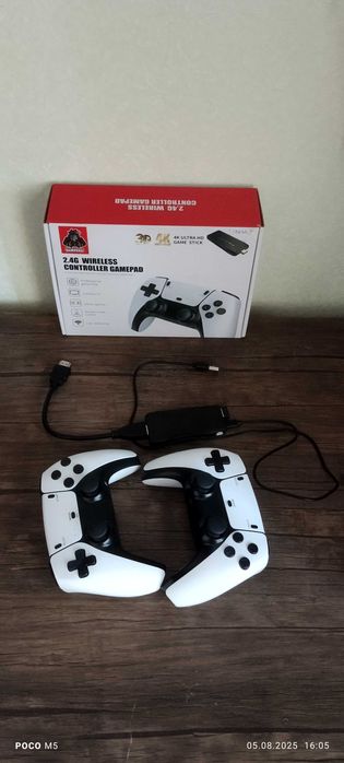 Нова ігрова консоль Game Stick 4K! Хіти Dendy, Sega, PlayStation 1!