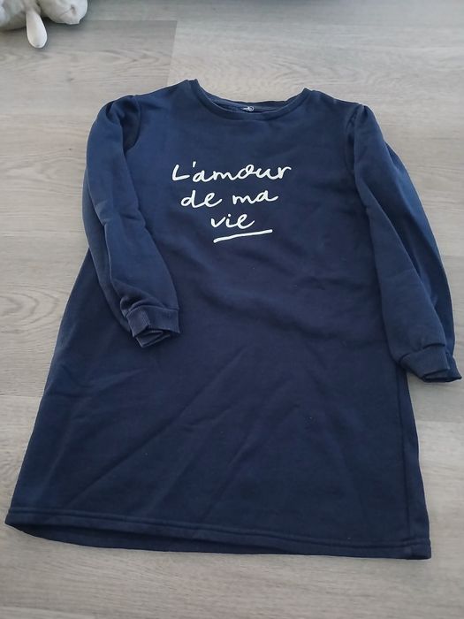 Vestido curto de menina