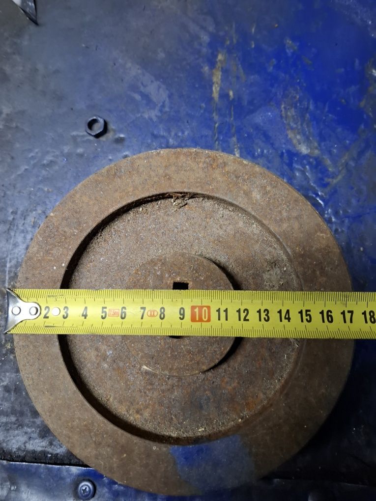 Koło koła pasowe aluminiowe na dwa paski 13mm Koło szajba