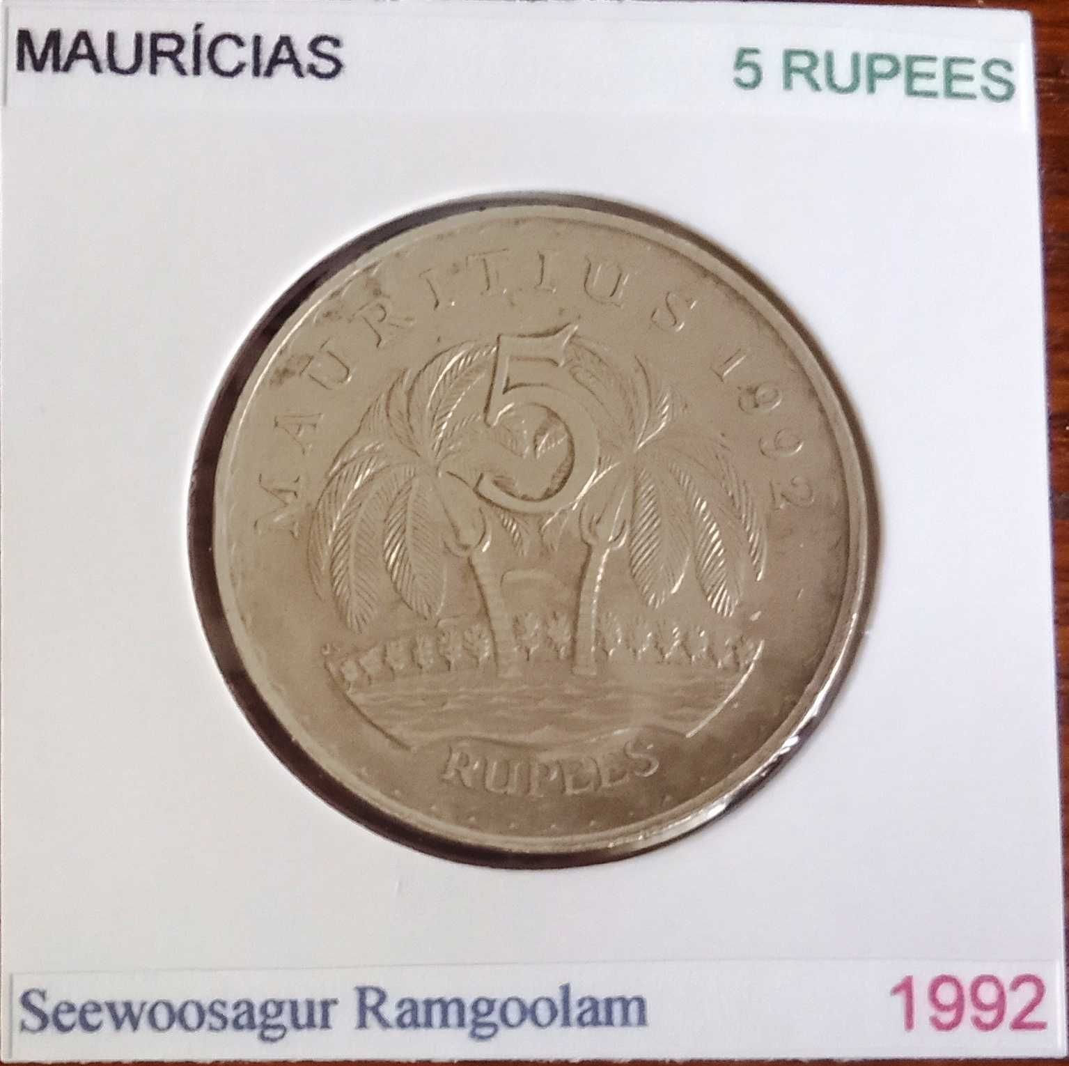 Maurícias ... ( Ilhas ) - - - - - Moedas