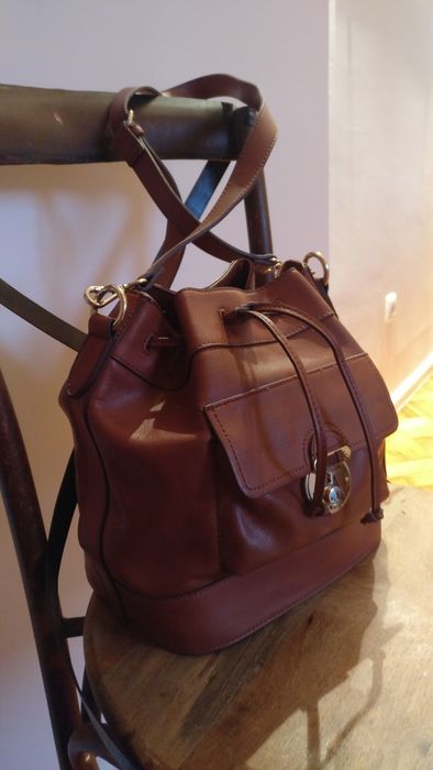 Mala de senhora castanha Zara