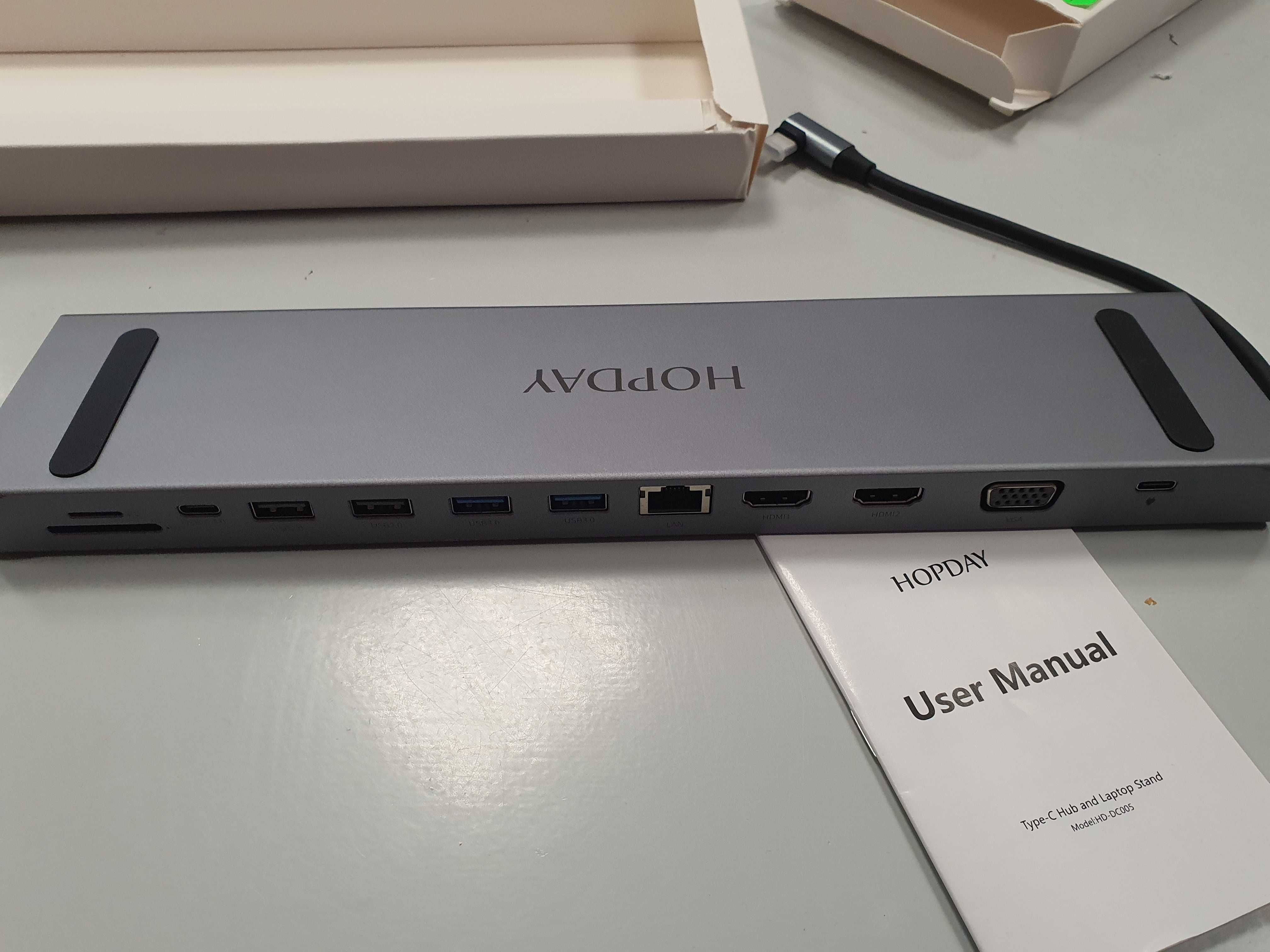 HOPDAY USB C docking station