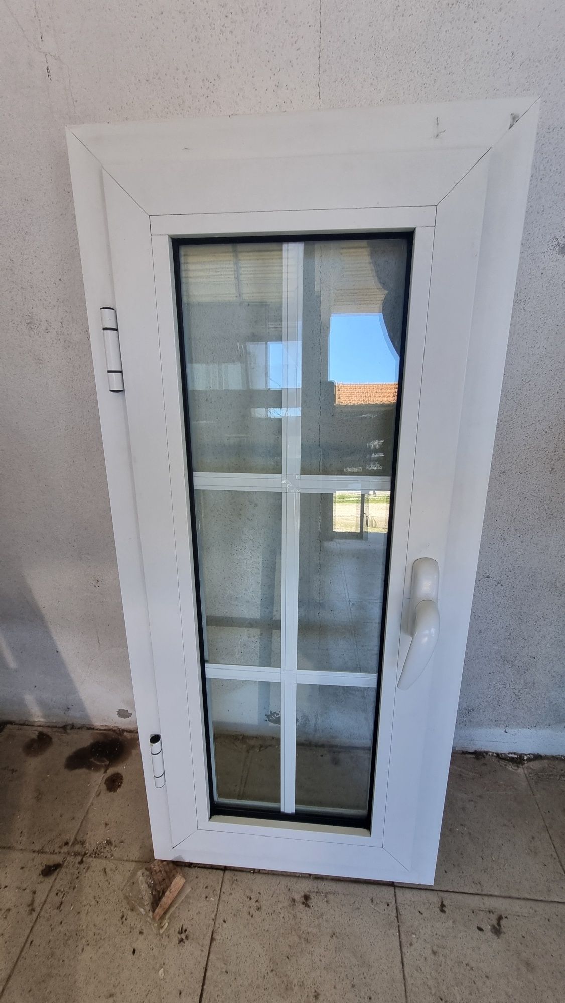 Janelas alumínio branco com vidro duplo