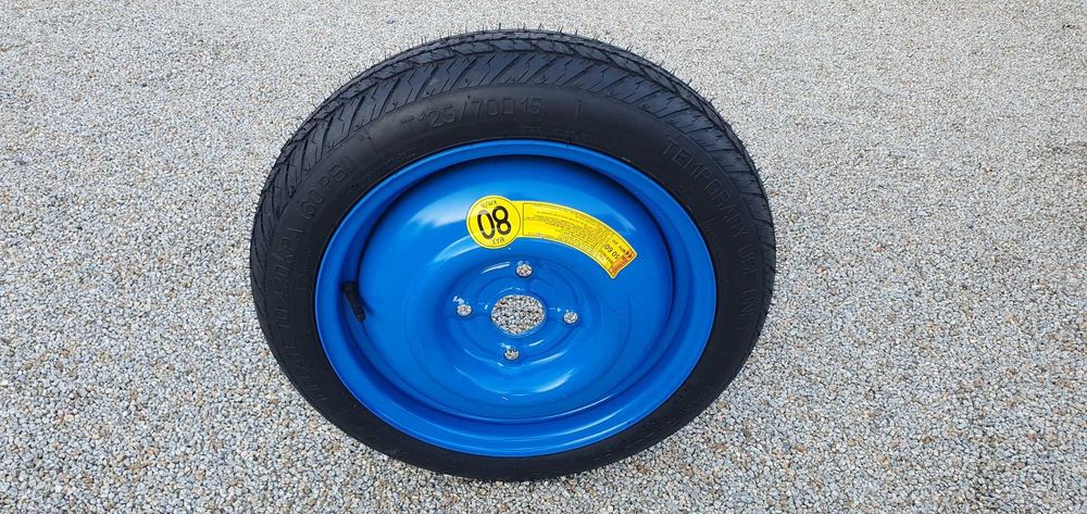 Koło Dojazdowe - CHEVROLET 4x114,3 , et-44 , ot-57 KUMHO R15/125/70