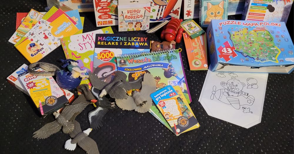 Gry, puzzle i zabawki