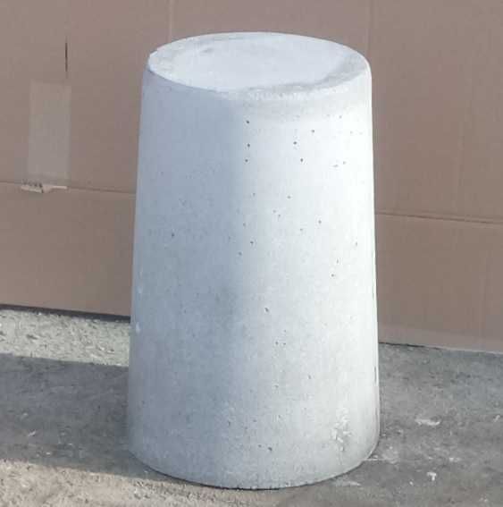 Słupki parkingowe betonowe wys. 60cm słupek parkingowy betonowy zapora