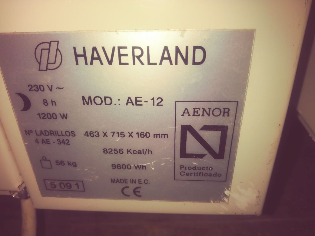 Acumuladores de calor Haverland