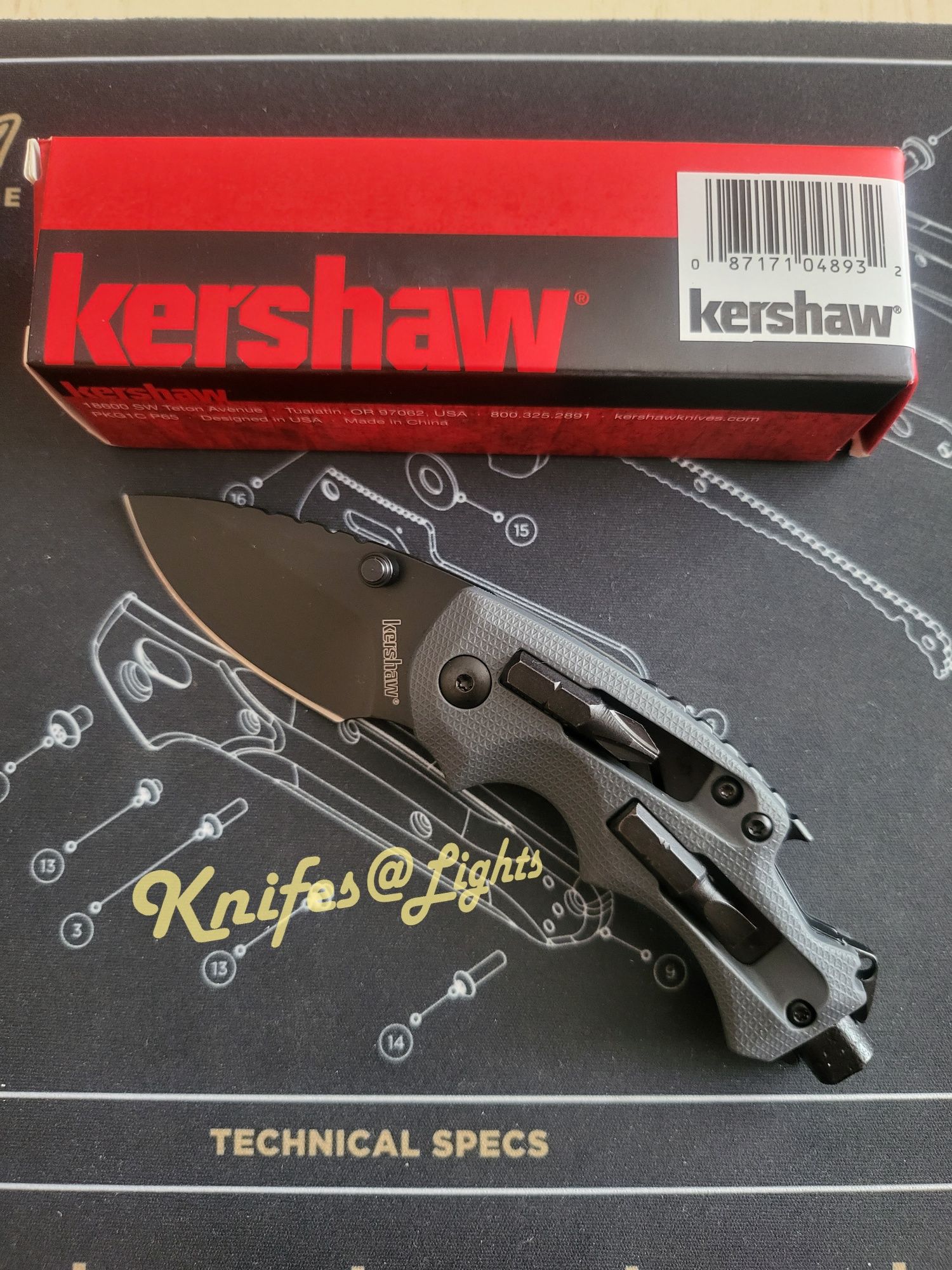 Kershaw Suffle DIY 8720, ніж мультитул