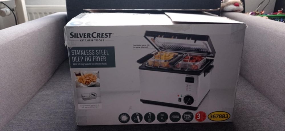 Frytkownica marka SiverCrest stan nowy
