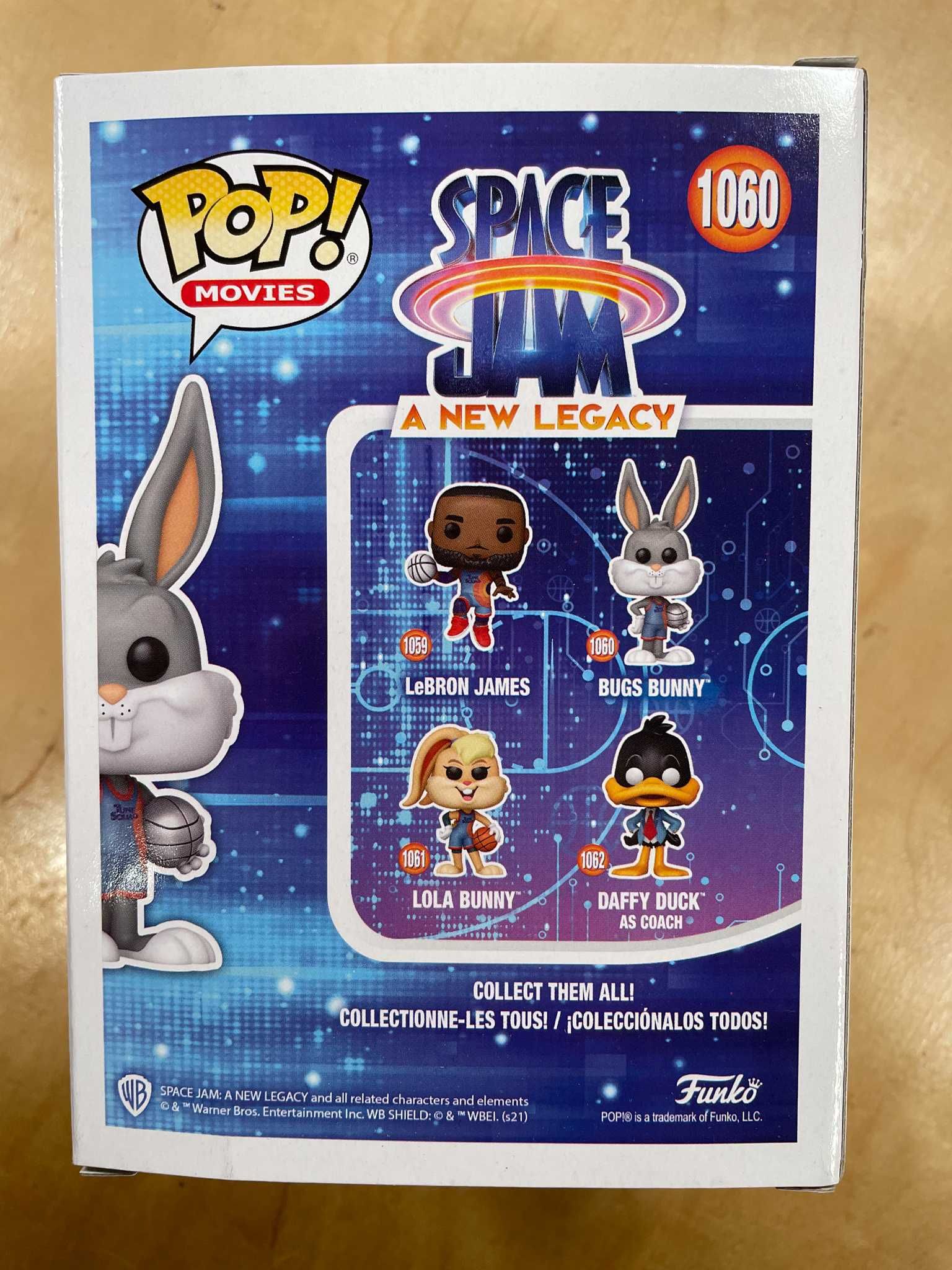 Funko pop Bugs Bunny 1060 Space Jam