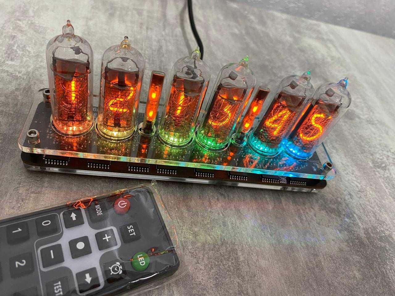 Nixie clock, ламповые часы, ламповий годинник на 6 ИН-14