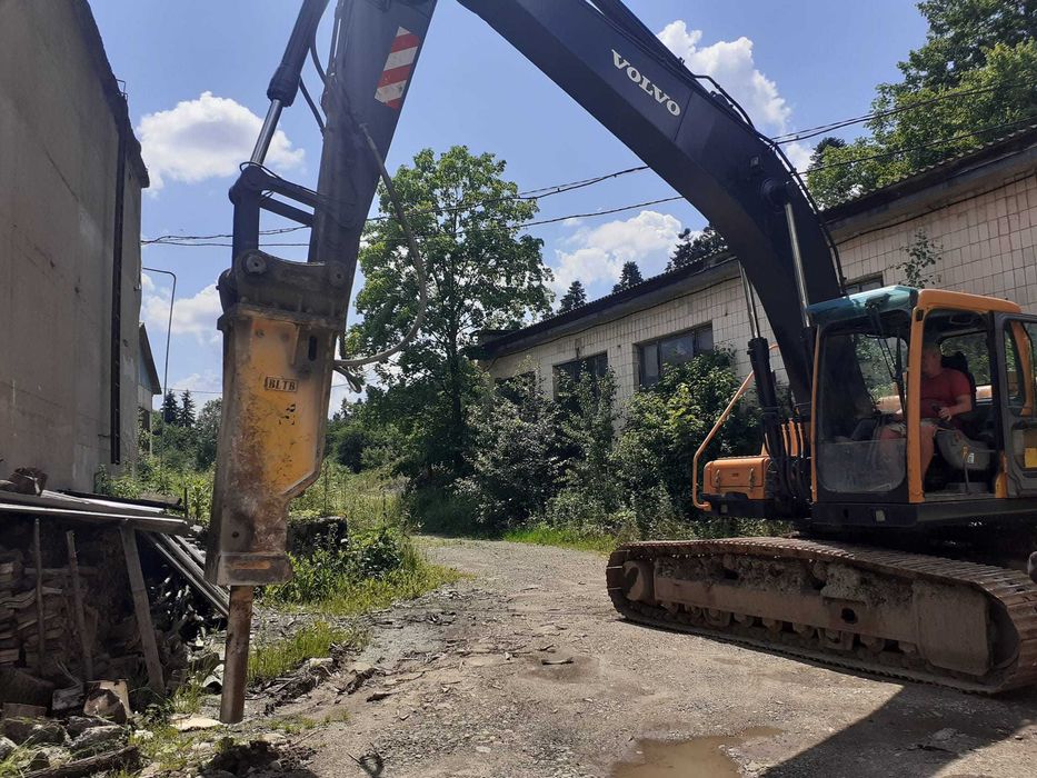 оренда послуги екскаватора міні бульдозер гідромолот копання ставків