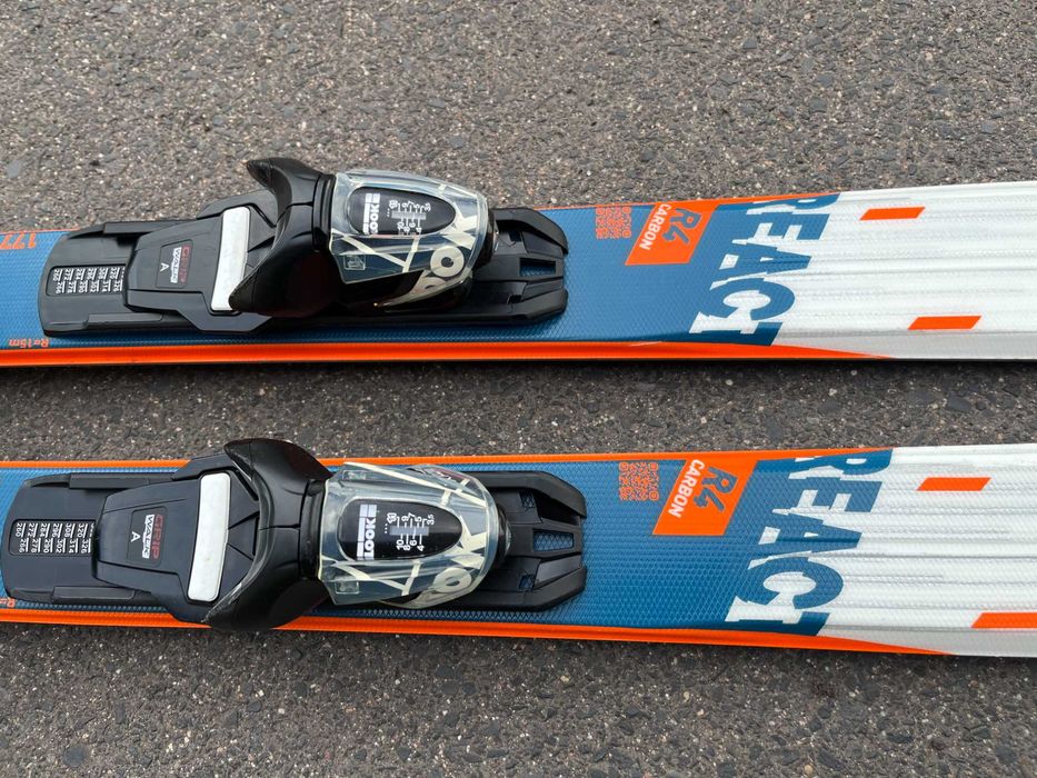 Narty ROSSIGNOL REACT R4 CARBON 177 cm rocker 2023 BDB STAN!