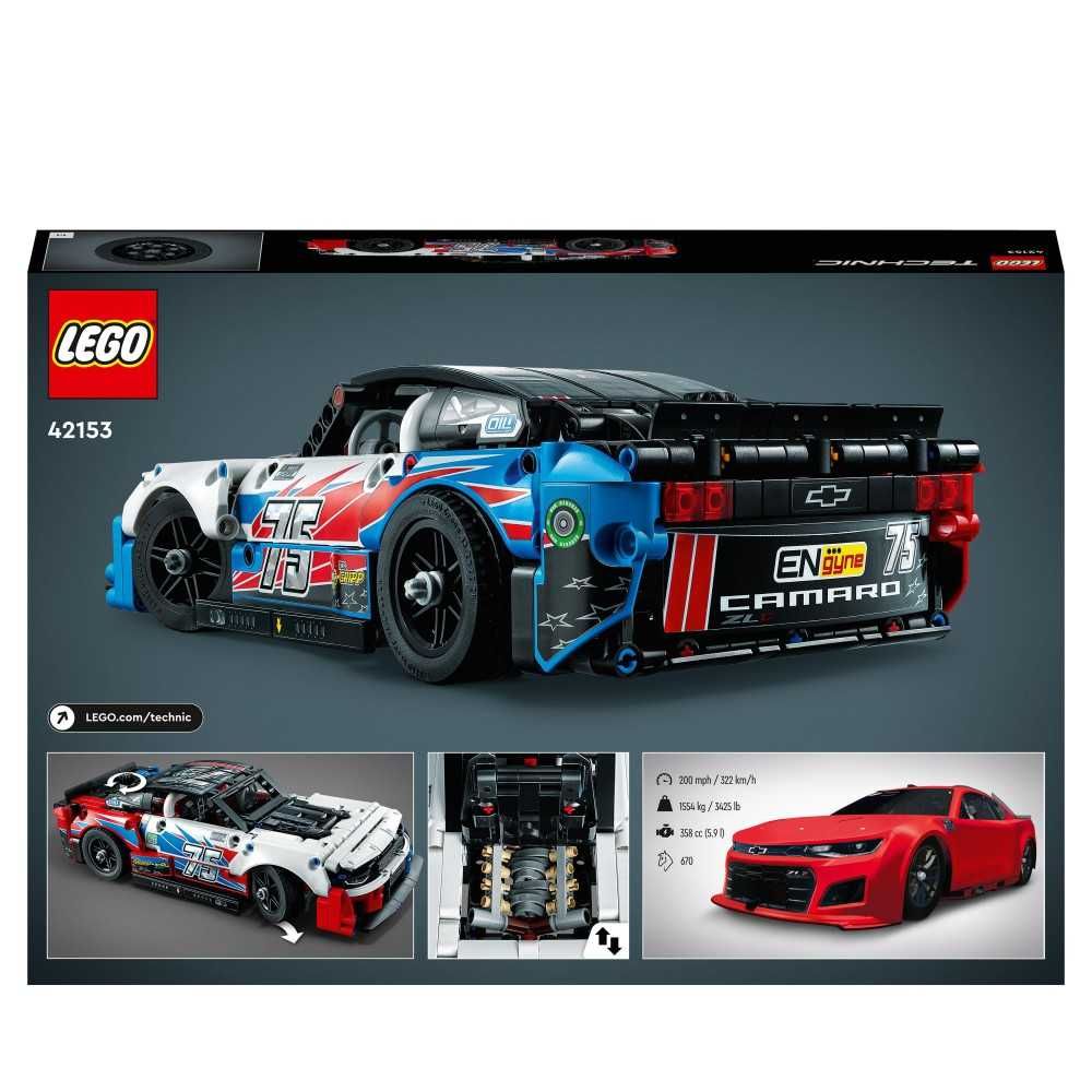 Lego TECHNIC 42153 Chevrolet Camaro NASCAR - NOWY - zestaw Warszawa