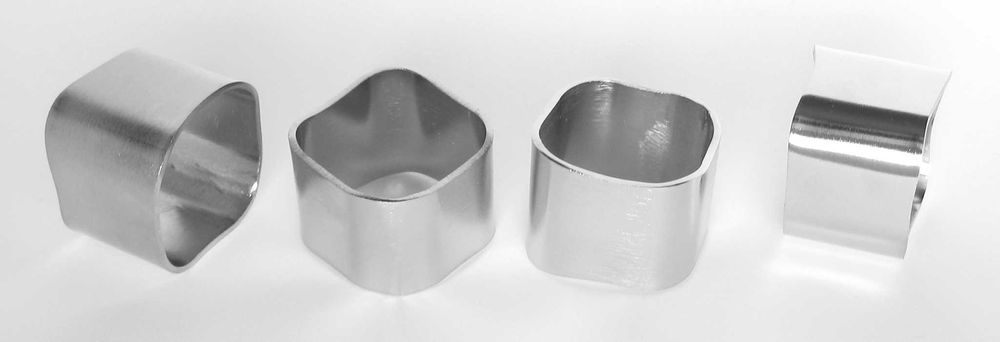 Komplet obrączek do serwetek Cuff - 4 sztuki - Westwing Collection