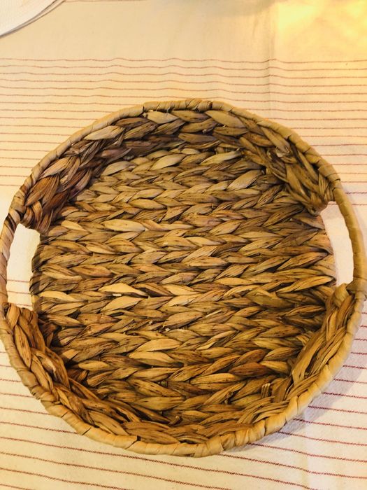 Taca koszyk stan idealny/ plus koszyk serwetnik / zestaw