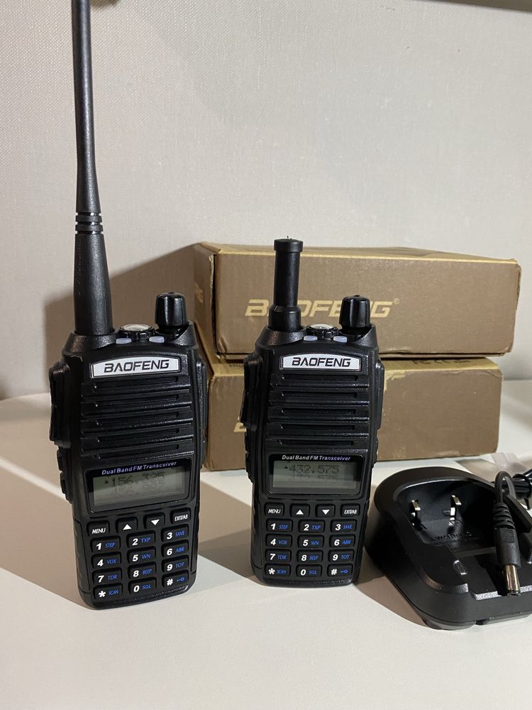 8w Рація Baofeng UV-82, Baofeng UV-10R,