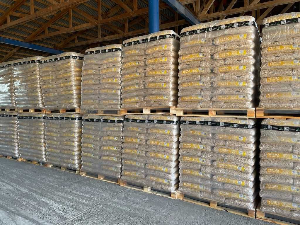 Bardzo jasny pellet VERBA PREMIUM EnPlusA1