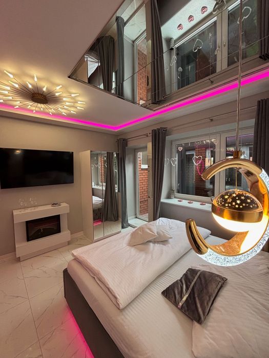 Apartament "Love Island" Jacuzzi SPA z wanną z hydromasażem dla Dwojga