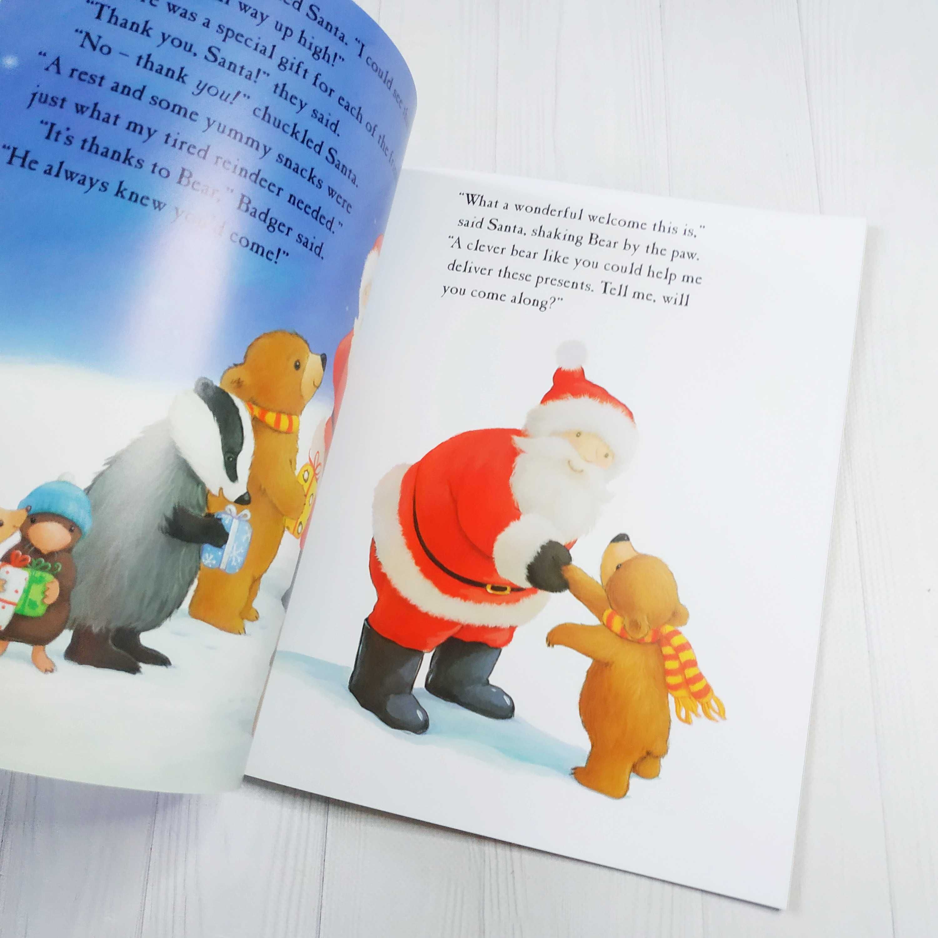 Дитяча книжка англійською waiting for santa