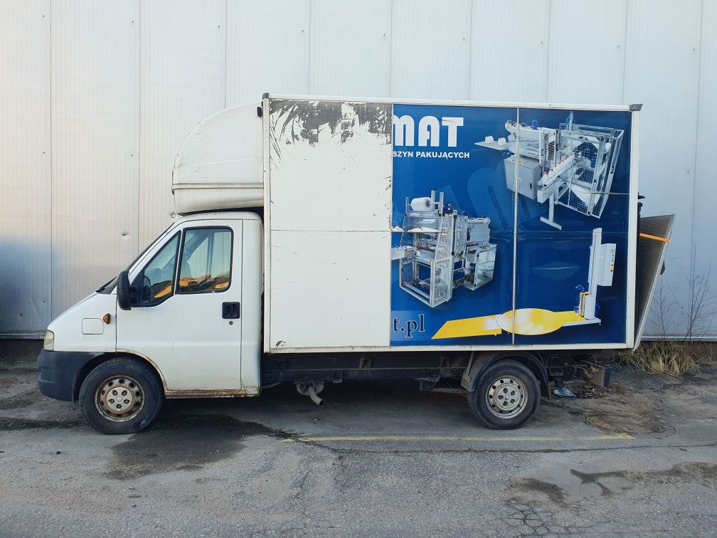 Winda załadowcza zepro skrzynia kontener peugeot boxer 2.8 hdi webasto