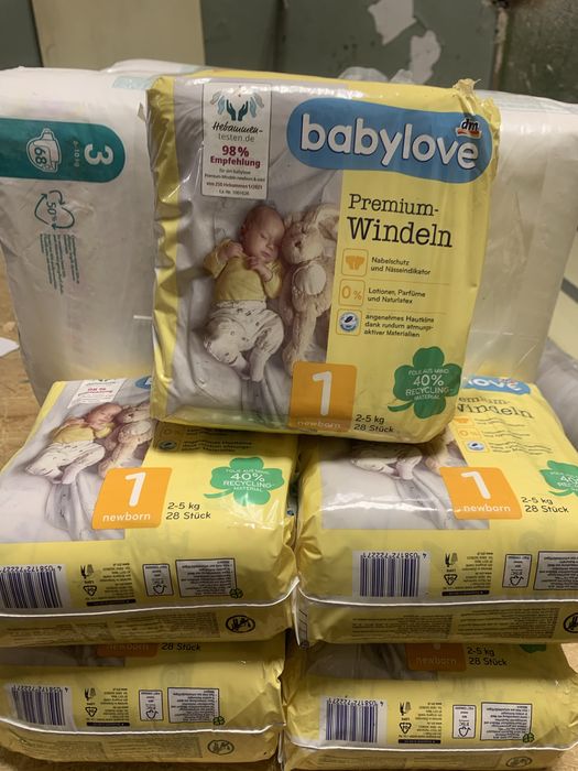 Pampers: 1,  2-5 кг, 28 шт. Підгузки, Памперс.