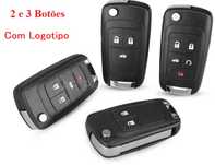 Capa Chave Opel Astra J Corsa Insignia Zafira C 09 a 16 - 2 e 3 botões