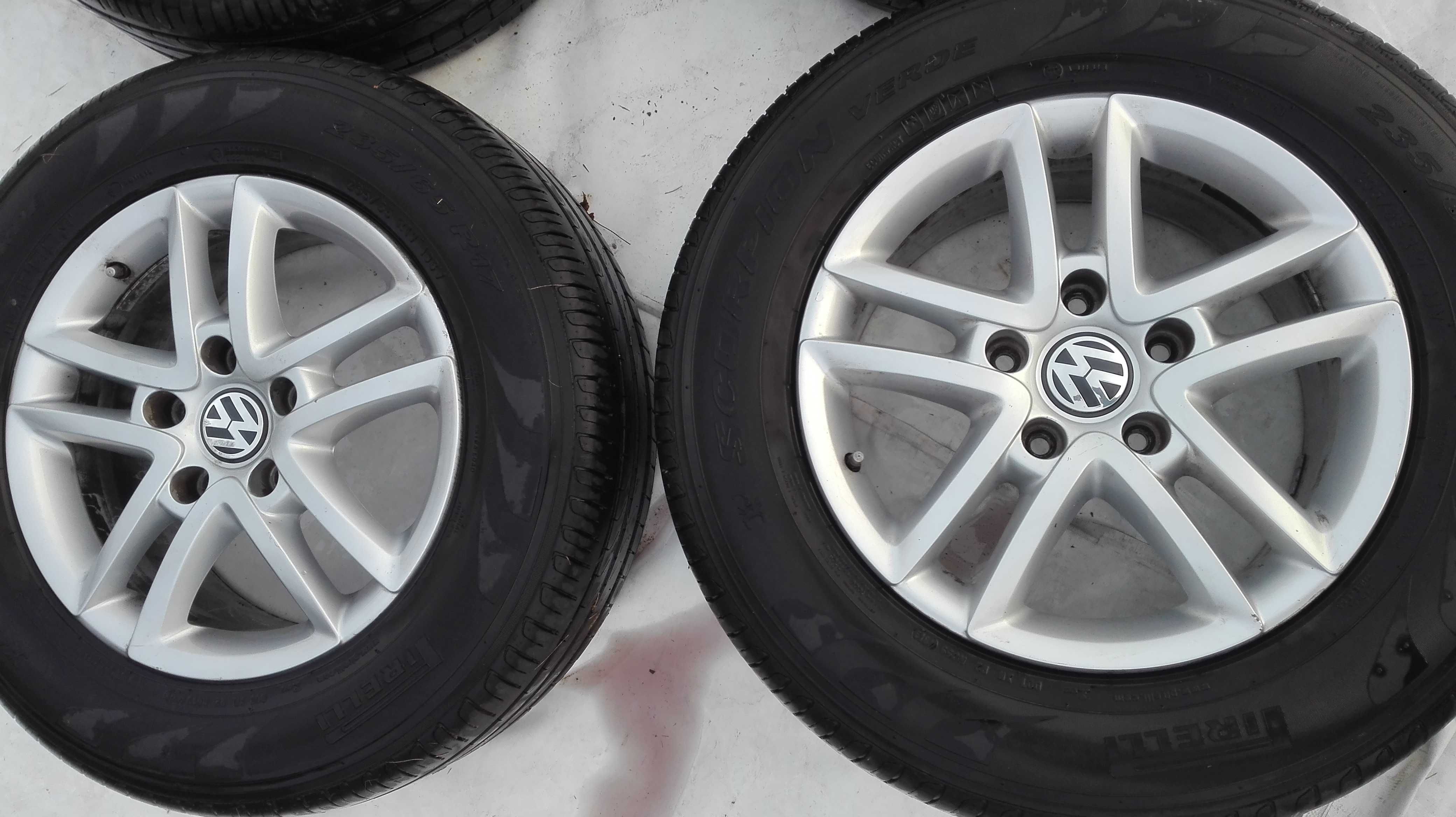 4x Felgi 5x130 VW Tuareg   17'' Opony 235/65r17