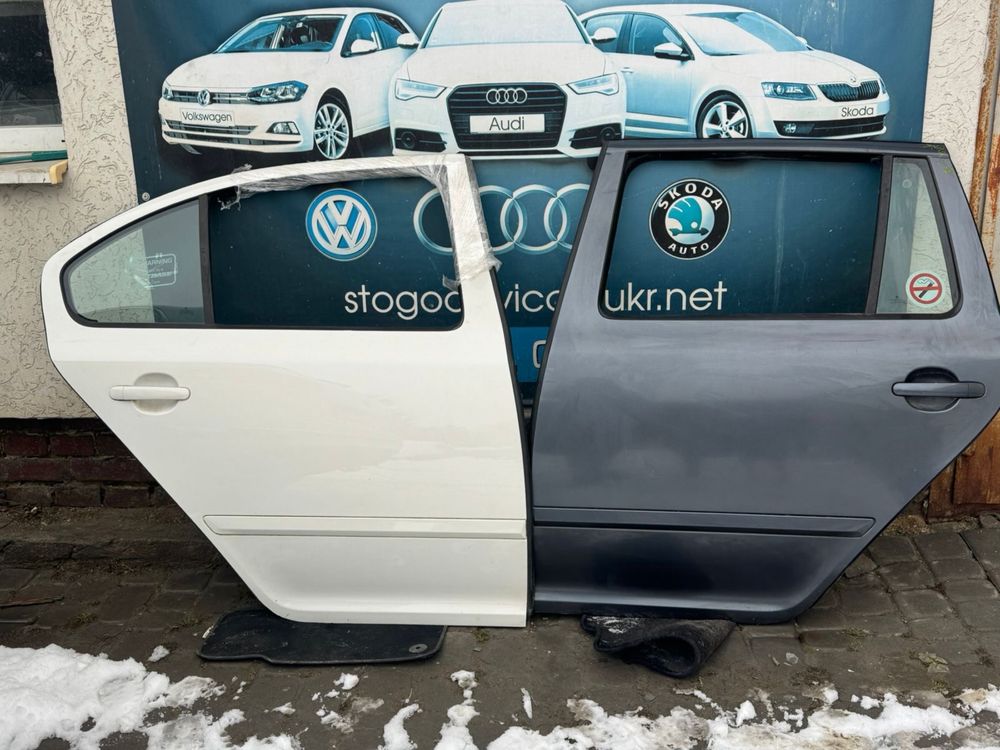 Шкода Октавія А5 Двері Задні Ліві Праві Skoda Octavia A5