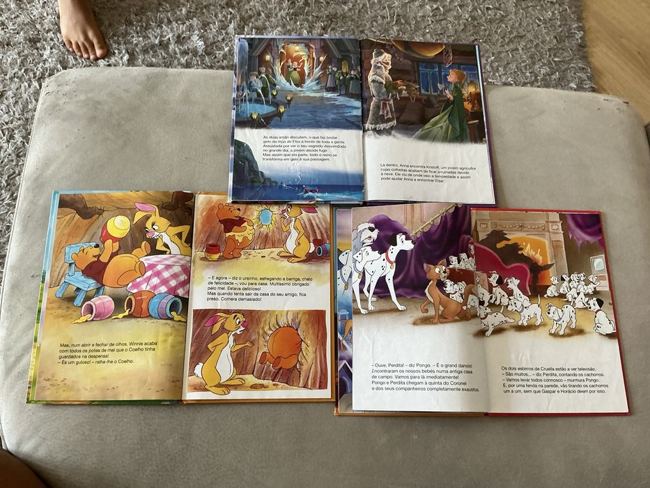 3 Livros Disney infatis