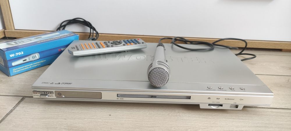 Dvd караоке плеєр usb, SD card dendy