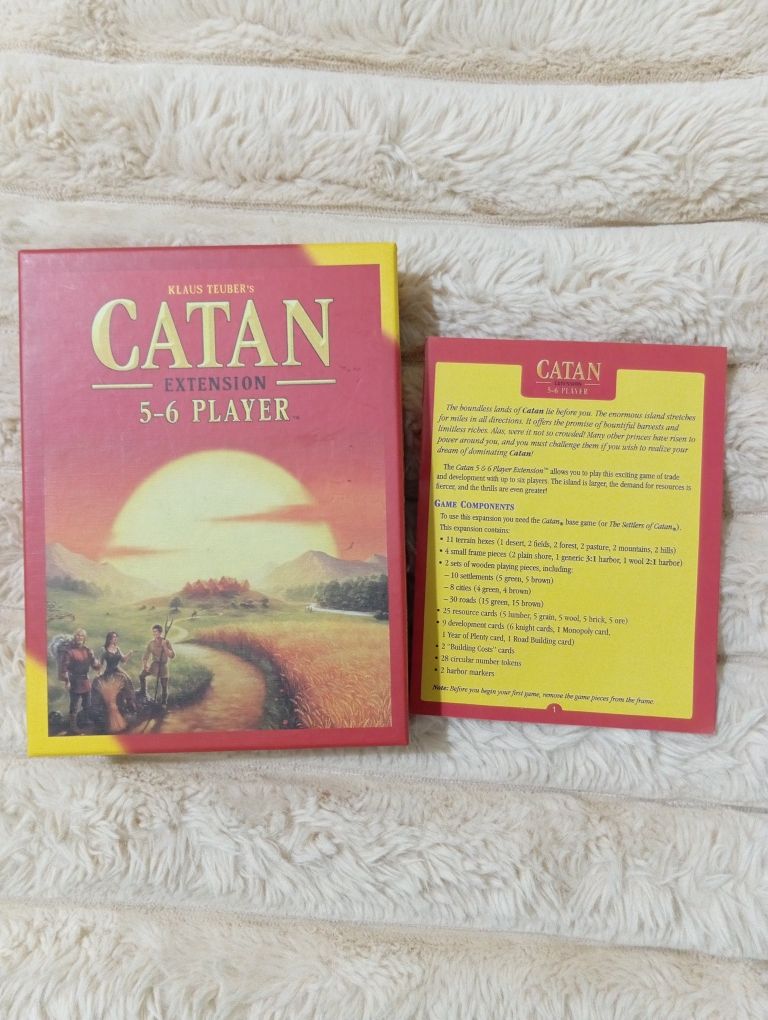 Expansão Catan - O jogo  5/6 jogadores