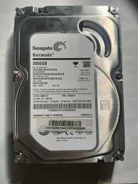 Жёсткий диск 2Tb 2000 gb . Размер 3.5 .  Seagate Barracuda. Рабочий.