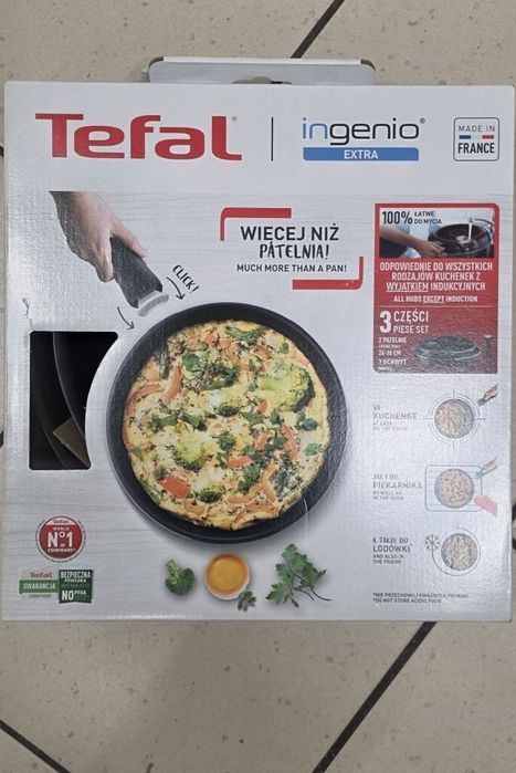 Patelnie tefal inginio