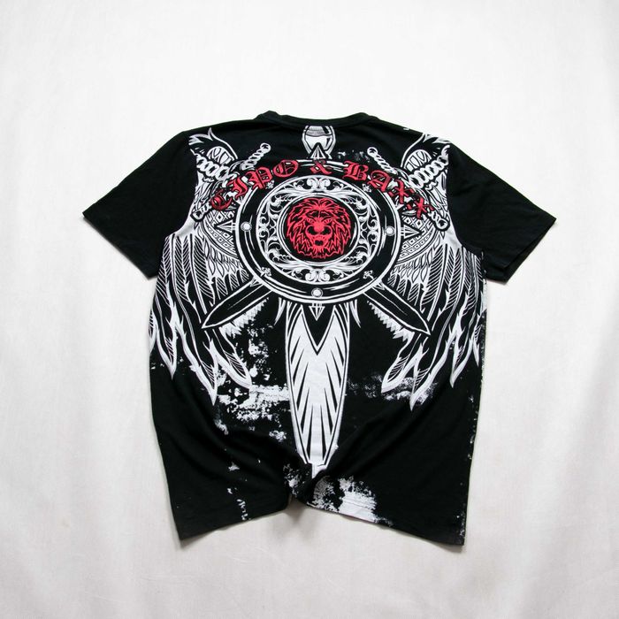 Cipo&Baxx Affliction style t-shirt XL doubleprint