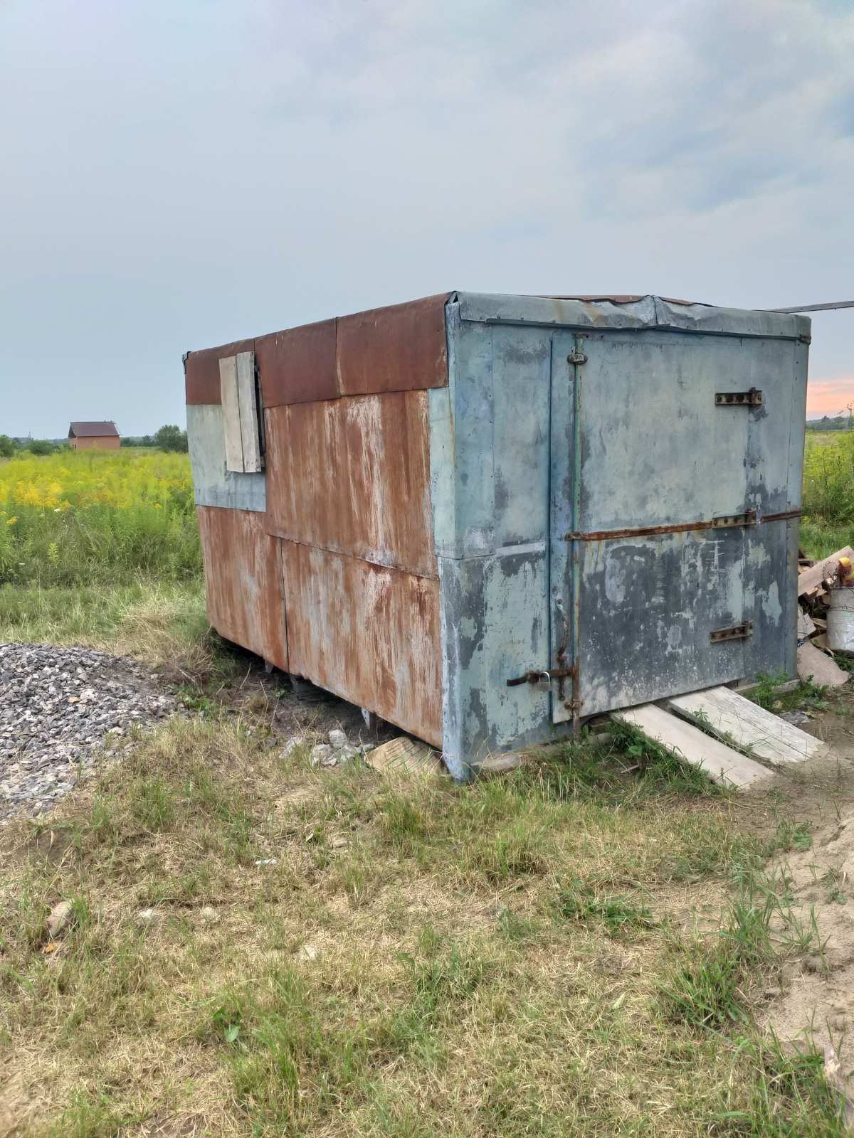 Вагончик будівельний