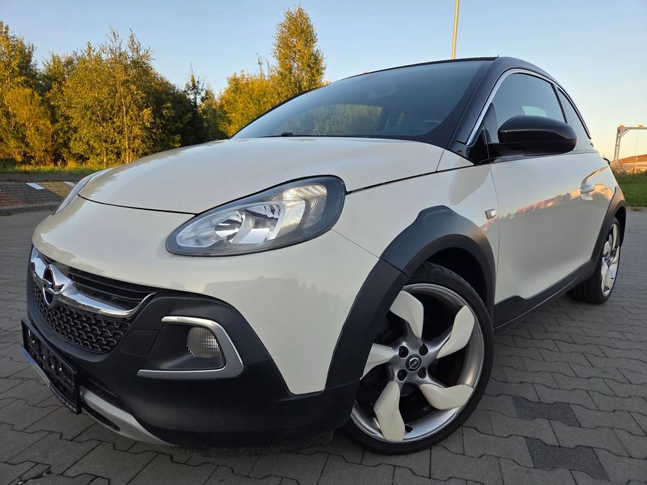 Opel Adam Piekny Roks dach otwierany Skóry brąz