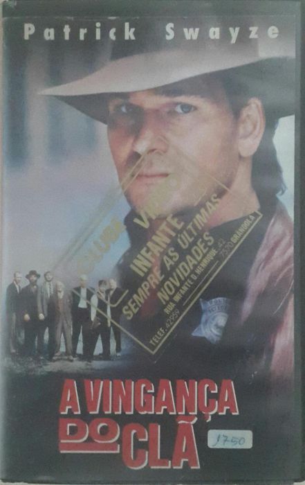 24° Pack de 8 filmes VHS.